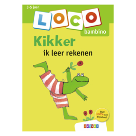 Kikker Ik leer rekenen | Loco Bambino oefenboekje