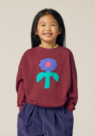 The Campamento | Big Blue Daisy Sweatshirt
