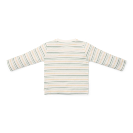 Little Dutch t-shirt lange mouw streep | maat 74 - 104