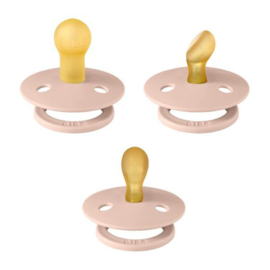 BIBS spenen try-it pack in blush | 3-pack | 0-6 maanden