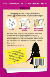 Alice is niet de moordenaar | moordmysterypuzzelboek