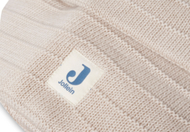 Jollein pure knit commodemandje | in nougat of biscuit