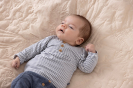 Feetje shirtje streep Farm Life | maat 50 t/m 68