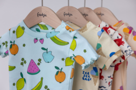 Feetje premium pyjama zomer Femmy Fruit - maat 68 t/m 122