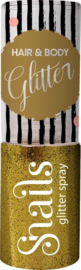 Snails haar en boy glitterspray | goud