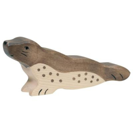 Holztiger houten zeehond