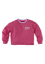 Z8 | Nika Roze Boxy Sweater Burgundy Battle