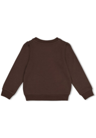 Jubel Sweater Donker Bruin | Glitter for Breakfast