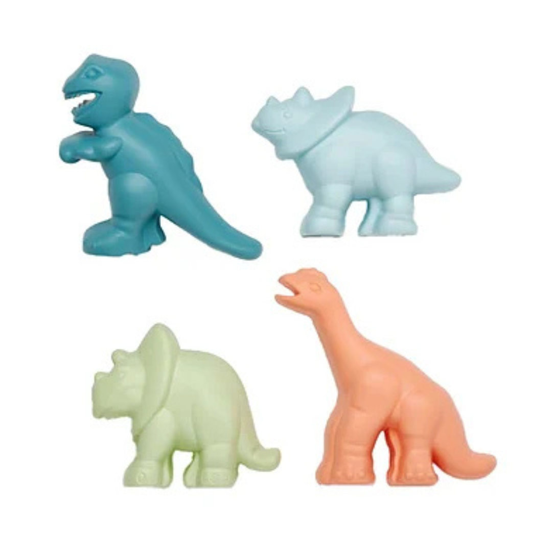 Zandvormen dino  | set van 4