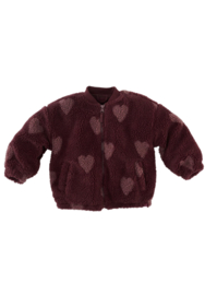 Z8 mini | Clara Teddy Bomber Berry Brave