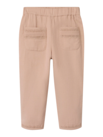 Lil' Atelier broek ruby tan | maat 92 - 128