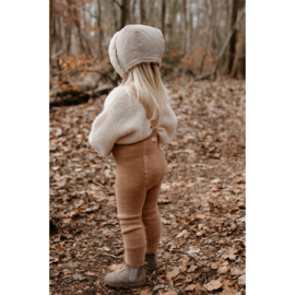 Silly Silas maillot met bretels teddy footed light brown | diverse maten