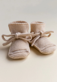 Hvid Booties Oat