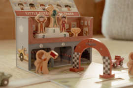 Little Dutch speelkoffer racebaan