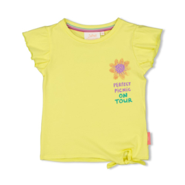 Jubel t-shirt geel Picknick Perfect | maat 92 - 140