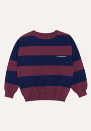 The Campamento | Blauw Gestreept Sweatshirt