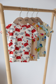 Feetje premium pyjama zomer Cooper Crab - maat 68 t/m 122