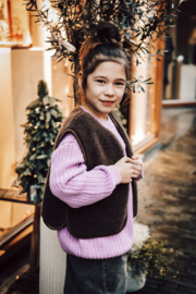 Alwero bodywarmer Camino junior chocolate | maat 104-134