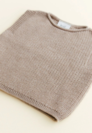 Hvid Vest Harvey Sand