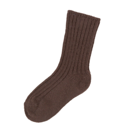 Joha wollen sokken dark brown | diverse maten