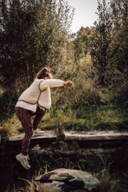 Alwero bodywarmer Camino junior sand brown | maat 104-134