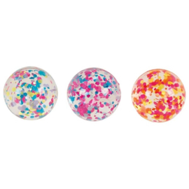 Goki stuiterbal confetti | diverse varianten