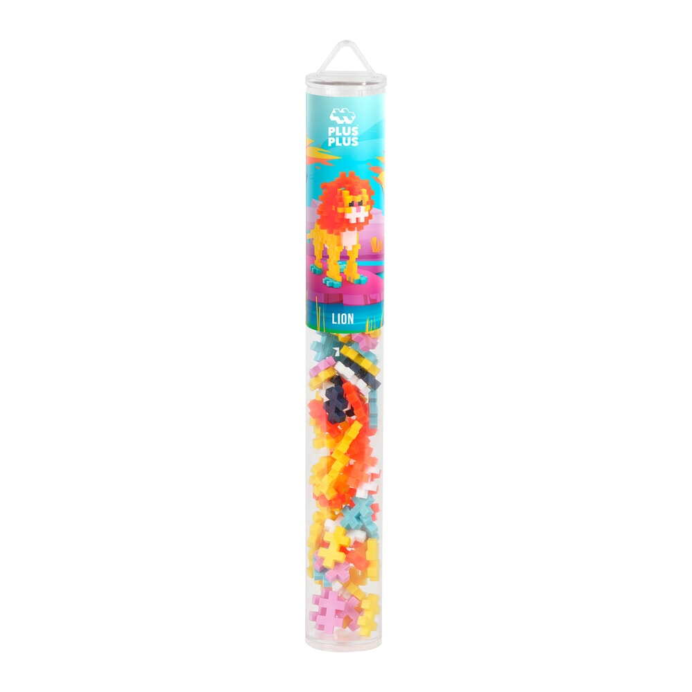 Plus-Plus koker 'Leeuw' | 100 stuks