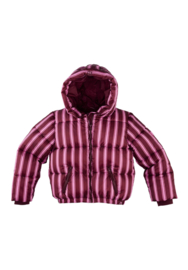 Z8 | Lieveke Winterjas Donkerrood / Roze