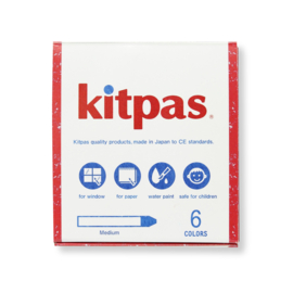 Kitpas (raam)krijt | 6 stuks