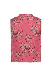 Jubel Reversible Gilet Bloemen