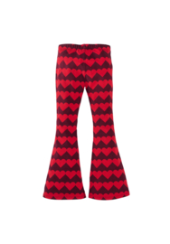Z8 | Esther Flared Pants Burgundy Battle