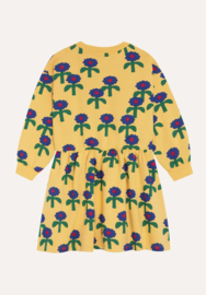 The Campamento | Blauwe Daisies Jurk