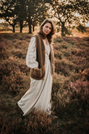 Alwero bodywarmer Alpen volwassenen bark | maat XS-XL