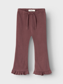 Lil' Atelier flaired legging rose brown | maat 92 - 128
