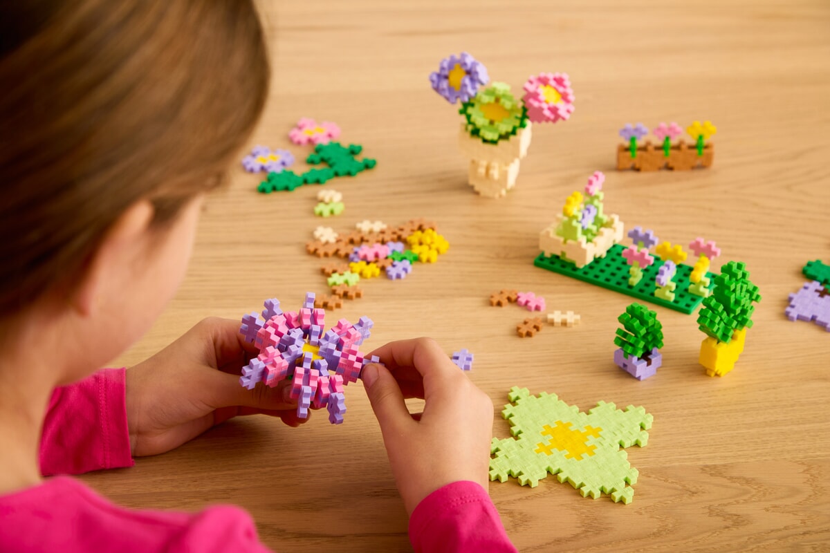 Plus-Plus Learn to Build 'Flower Shop' | 600 stuks