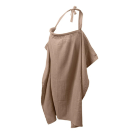 Ilmaha voedingsdoek taupe