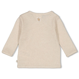 Feetje overslag shirtje rib Cute Cookie | maat 50 t/m 68
