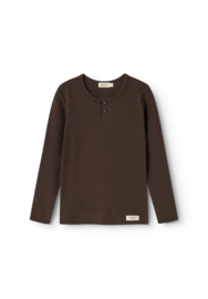 MarMar | Ribbed Longsleeve T-Shirt Dark Roast