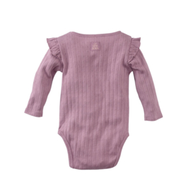 Z8 newborn pointelle body Sanyu lavenda | maat 50 t/m 74