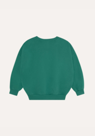 The Campamento | Smiling Face Groen Sweatshirt