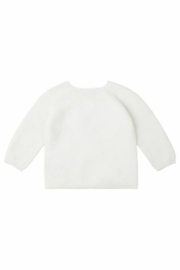 Noppies gebreide overslag top Pino wit | maat 50 - 62