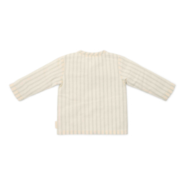 Little Dutch blouse lange mouw forest green streep | maat 74 - 104