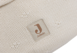 Jollein commodemandje cosy knit | in ivory of wild rose