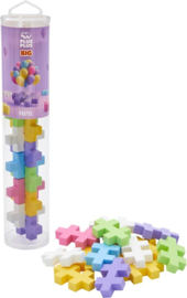 Plus-Plus BIG koker mix 'Pastel' | 15 stuks