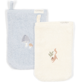 Little Dutch badstof washandjes Forest Friends