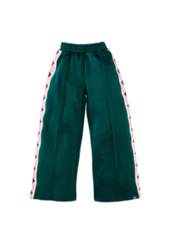 Z8 | Karlijn Wide Leg Track Pants Easy Emerald
