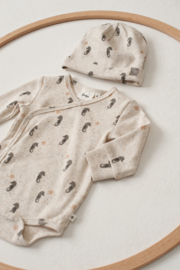 Feetje Sea Sweeties overslagromper rib | maat 50 t/m 68