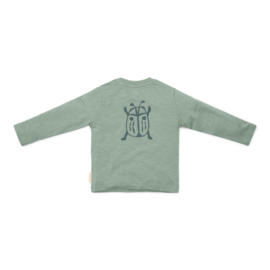 Little Dutch t-shirt lange mouw forest green | maat 74 - 104