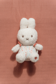 Nijntje x Little Dutch pluche knuffel met bloemenpakje Lucky Blossom | 20 cm
