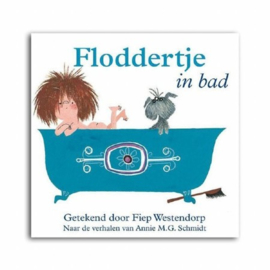 Badboekje Floddertje in bad